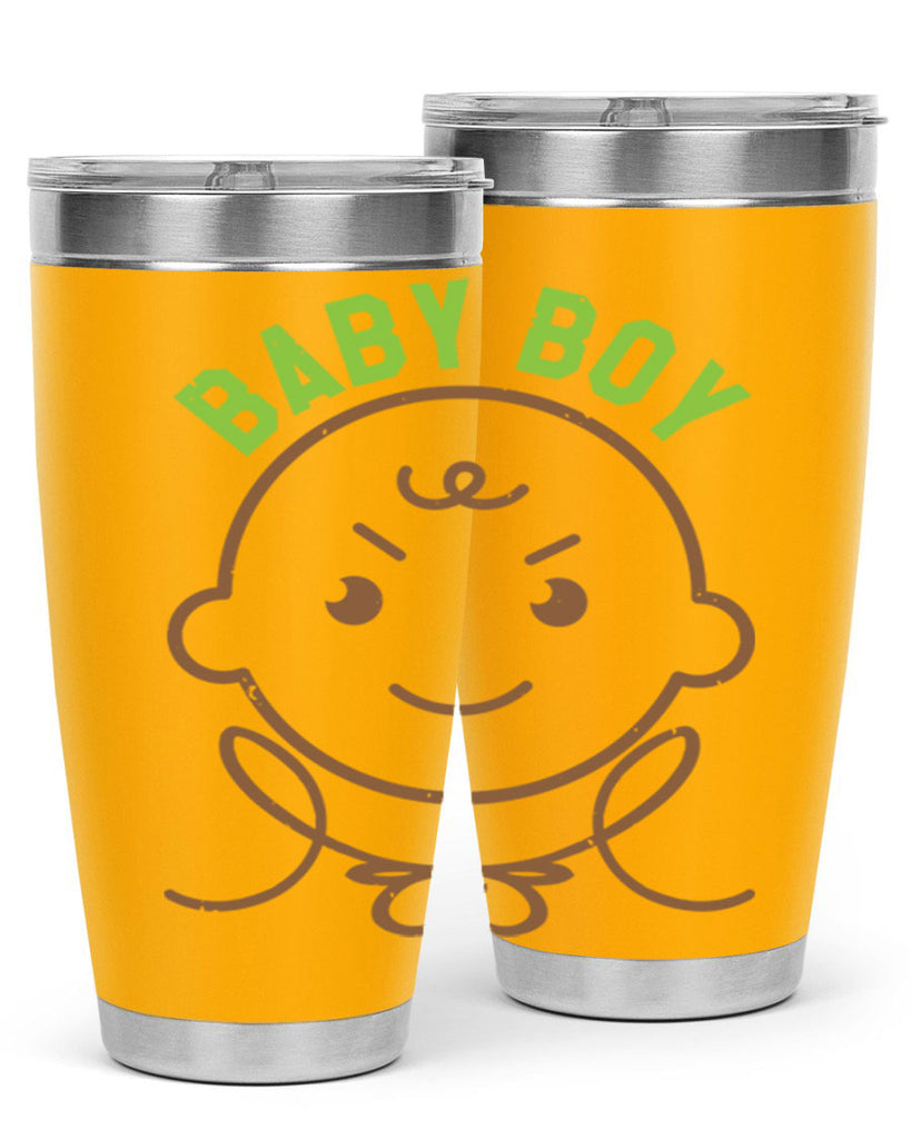 Baby Boy Style 4#- baby shower- tumbler