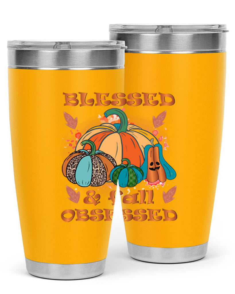 Blessed Fall Obsessed 49#- fall- Tumbler