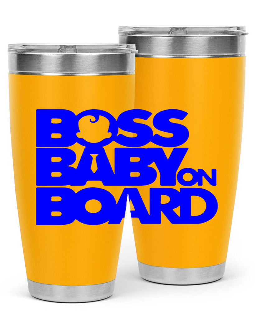 Boss Baby On Board 2#- black words phrases- Cotton Tank