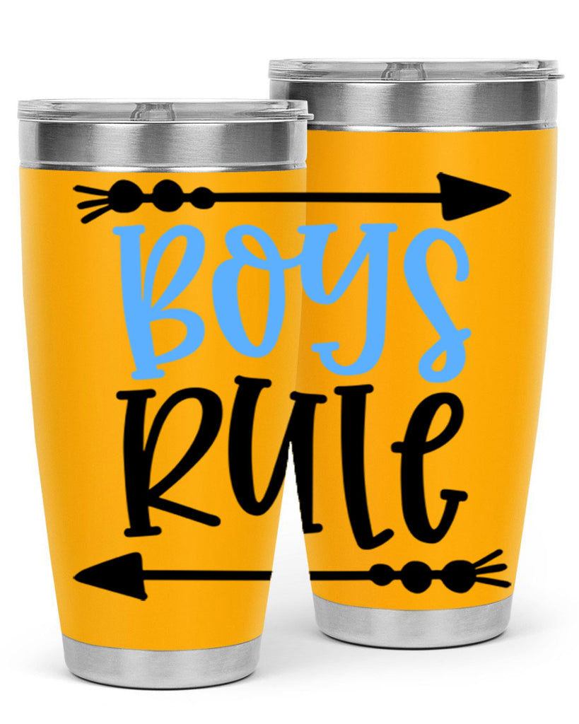 Boys Rule Style 108#- baby- tumbler