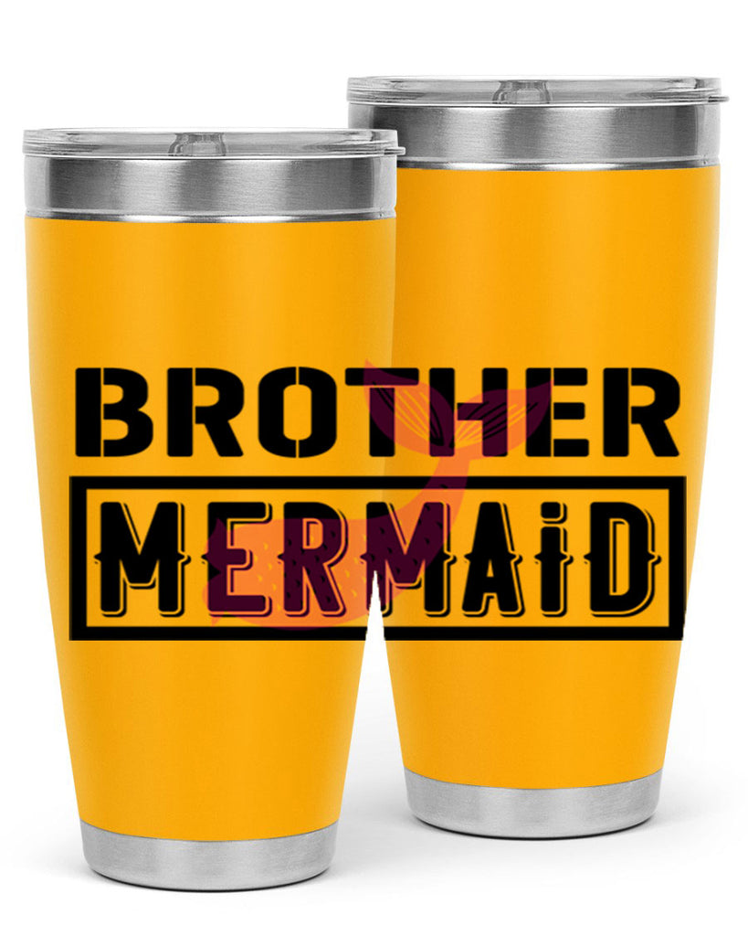 Brother mermaid 86#- mermaid- Tumbler