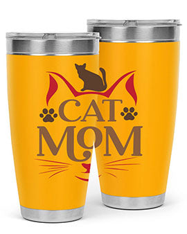 Cat Mom Style 6#- cat- Tumbler