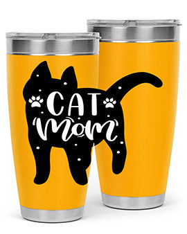 Cat Mom Style 86#- cat- Tumbler