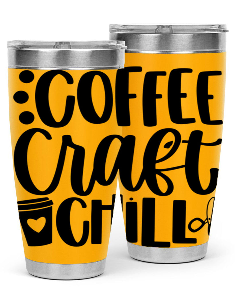 Coffee Craft Chill 42#- crafting- Tumbler