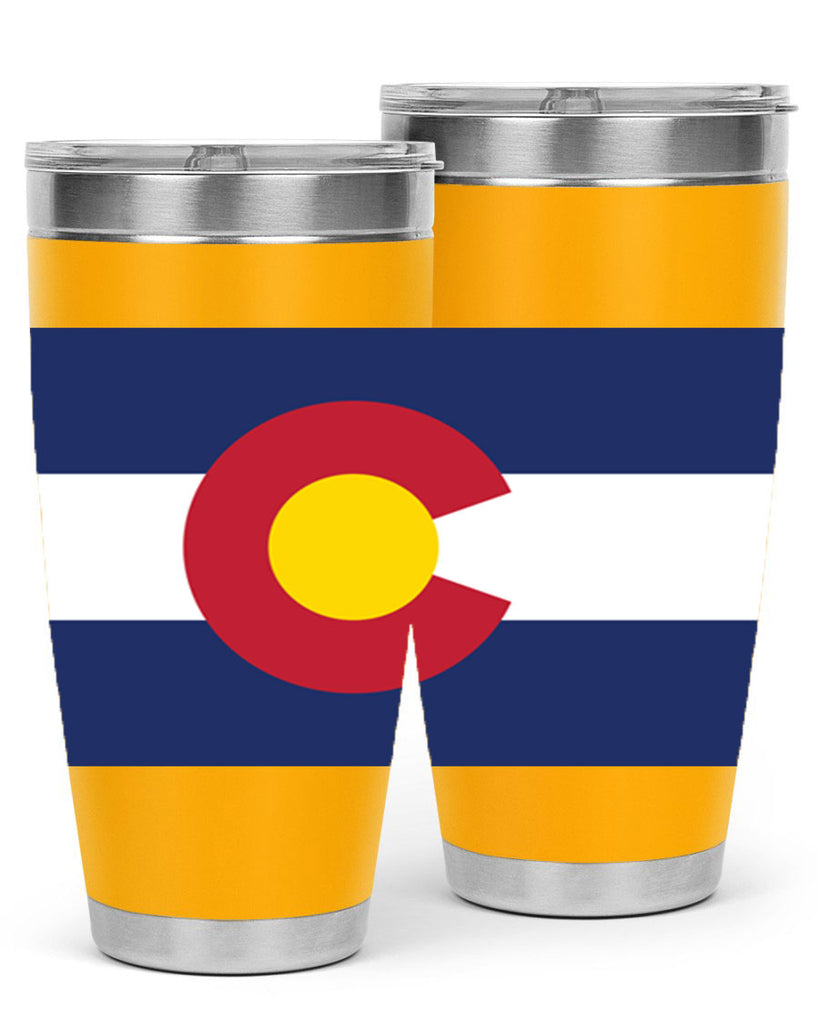 Colorado 46#- Us Flags- Tumbler