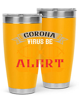 Corona Virus Be Alert Style 6#- corona virus- Cotton Tank