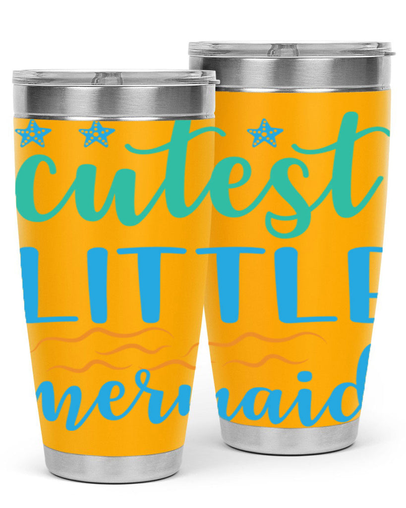 Cutest Little Mermaid Design 97#- mermaid- Tumbler