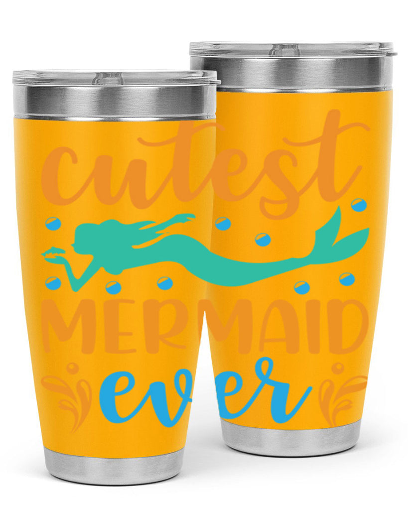 Cutest Mermaid Ever Design 102#- mermaid- Tumbler