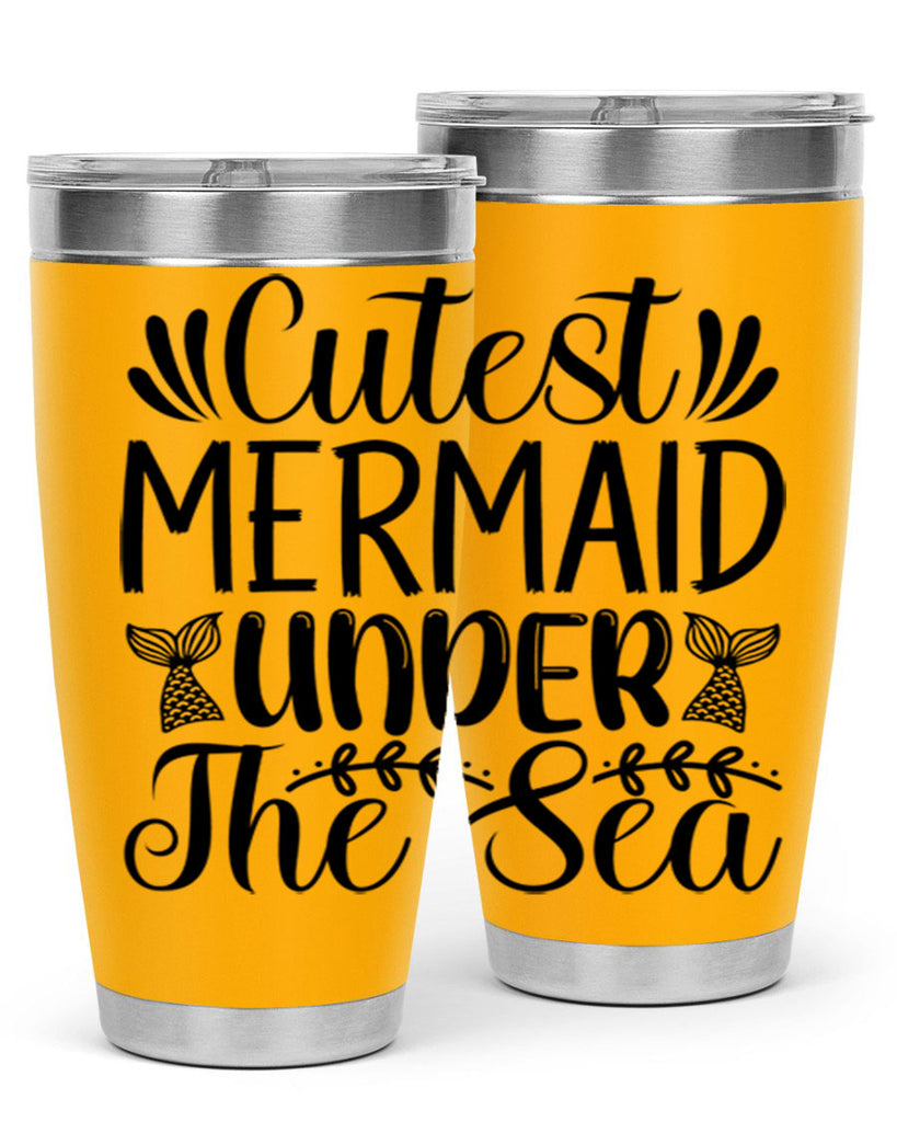 Cutest Mermaid Under The Sea 108#- mermaid- Tumbler