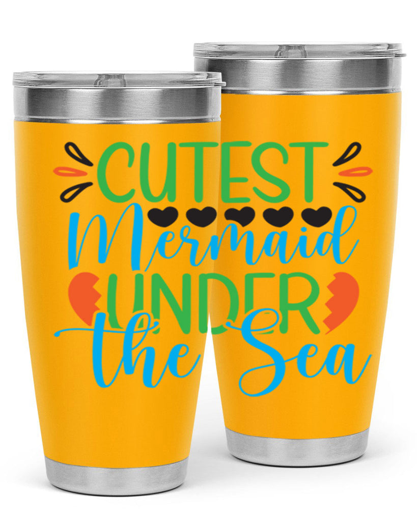 Cutest Mermaid Under The Sea 109#- mermaid- Tumbler