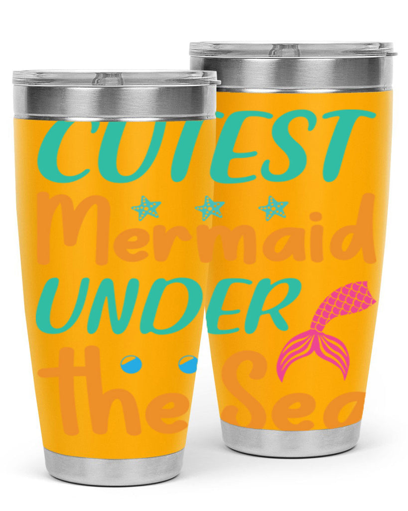 Cutest Mermaid Under the Sea 107#- mermaid- Tumbler
