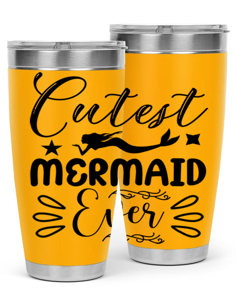 Cutest mermaid ever 101#- mermaid- Tumbler
