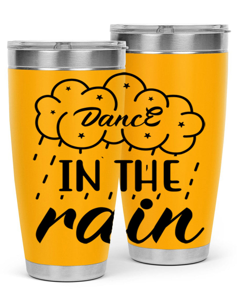 Dance in the rain  122#- spring- Tumbler