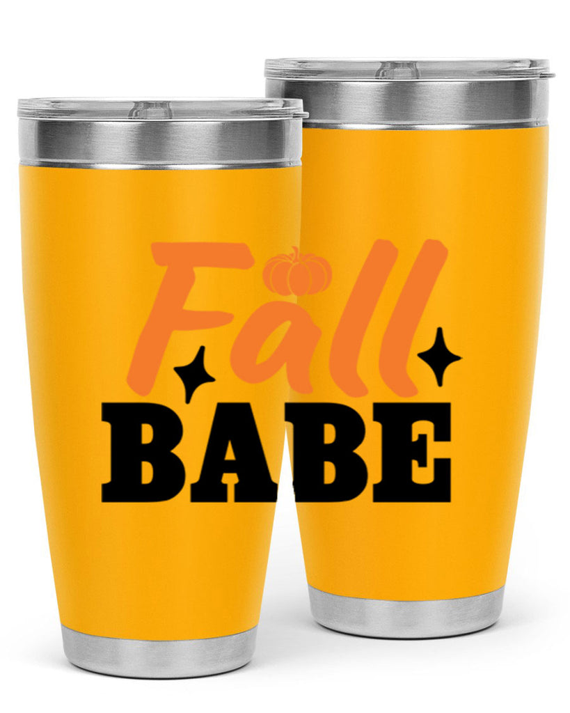 Fall Babe 89#- fall- Tumbler