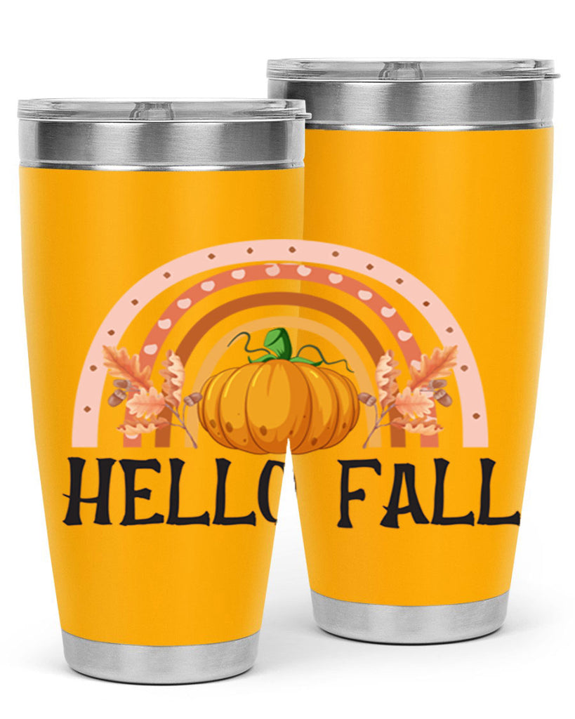 Fall Boho Rainbow 91#- fall- Tumbler
