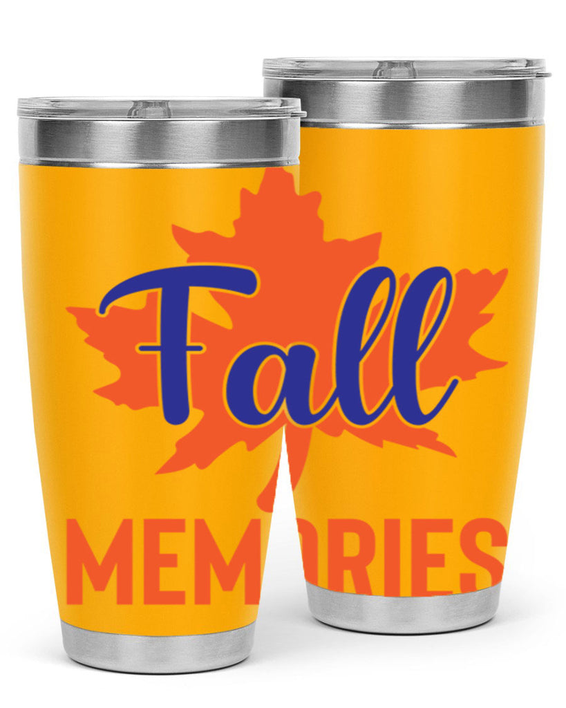 Fall Memories 124#- fall- Tumbler