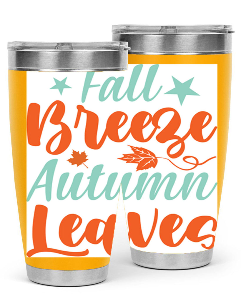 FallBreezeAutumnLeaves 147#- fall- Tumbler