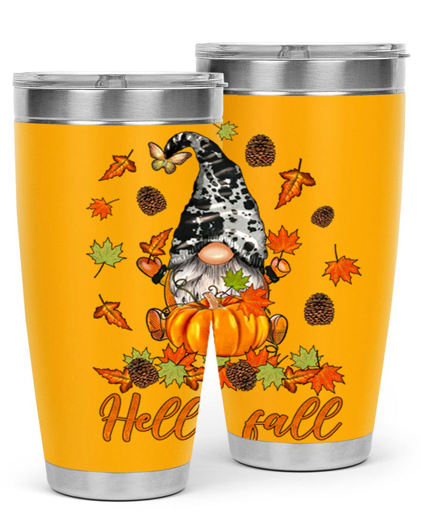 FallGnomeHelloAutumn 150#- fall- Tumbler