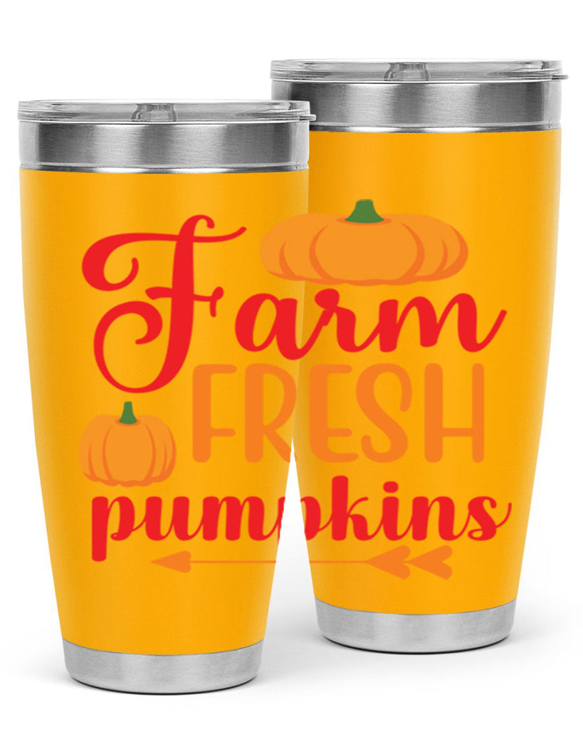 FarmFreshPumpkins 177#- fall- Tumbler