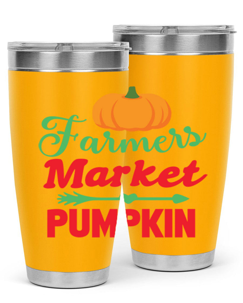 FarmersMarketPumpkin 180#- fall- Tumbler