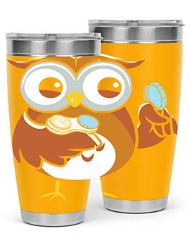 Funny Owl Contact Lens Case A TurtleRabbit 6#- owl- Tumblers