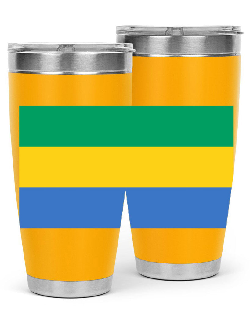 Gabon 136#- world flags- Tumbler