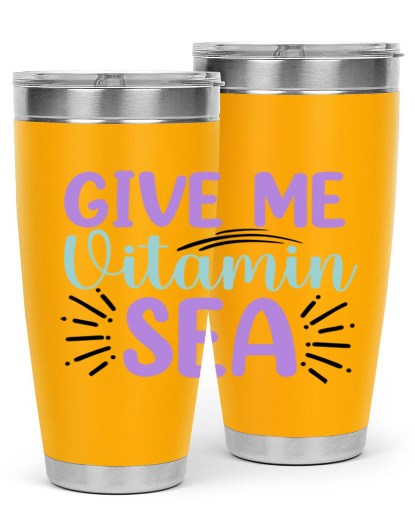 Give Me Vitamin Sea 189#- mermaid- Tumbler