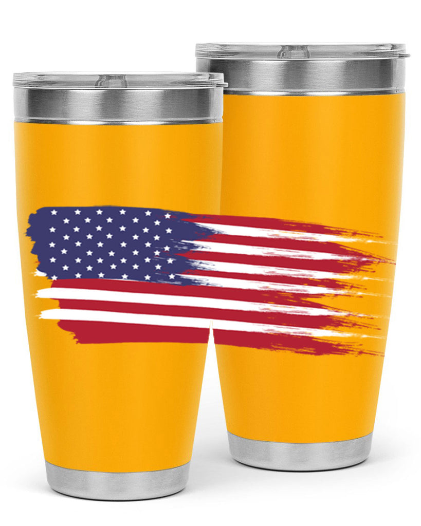 Grunge Flag 54#- Us Flags- Tumbler