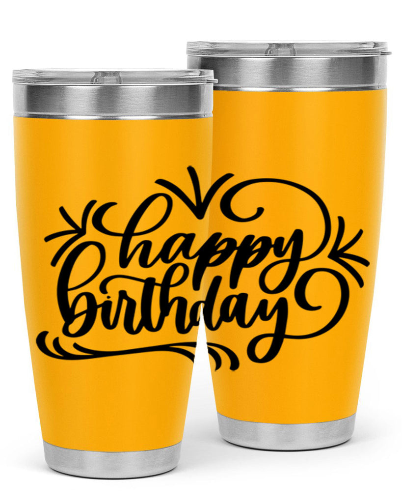 Happy Birthday Style 5#- birthday- tumbler