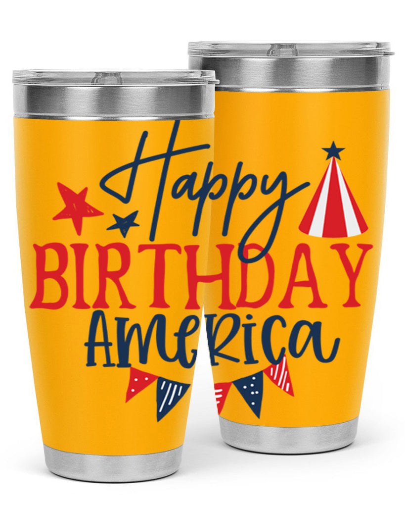 Happy Birthday america Style 30#- Fourt Of July- Tumbler