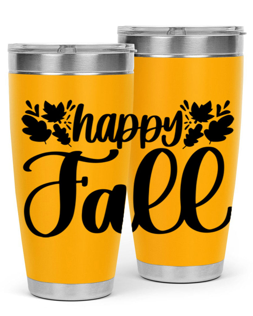 Happy Fall 489#- fall- Tumbler