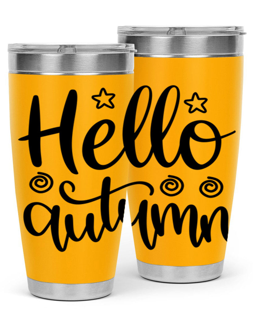 Hello Autumn 270#- fall- Tumbler