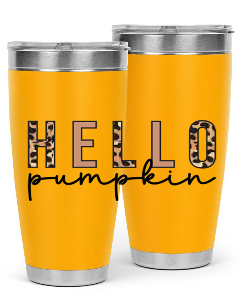 Hello Pumpkin Fall 291#- fall- Tumbler
