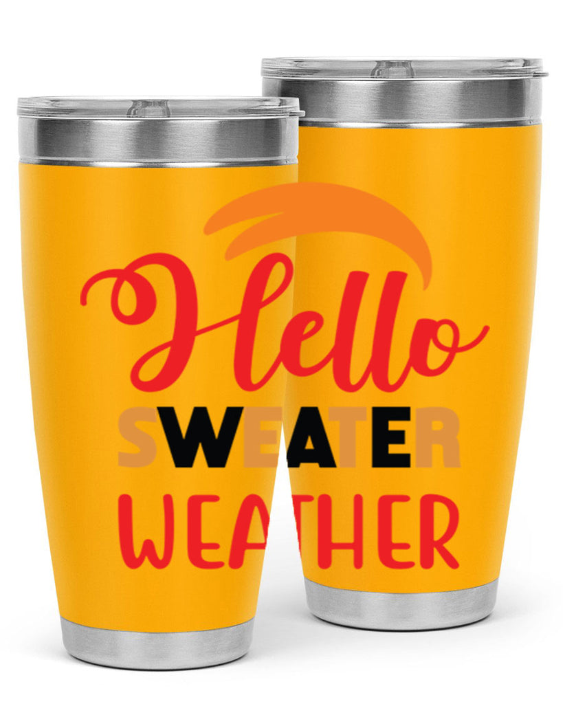HelloSweaterWeather 301#- fall- Tumbler