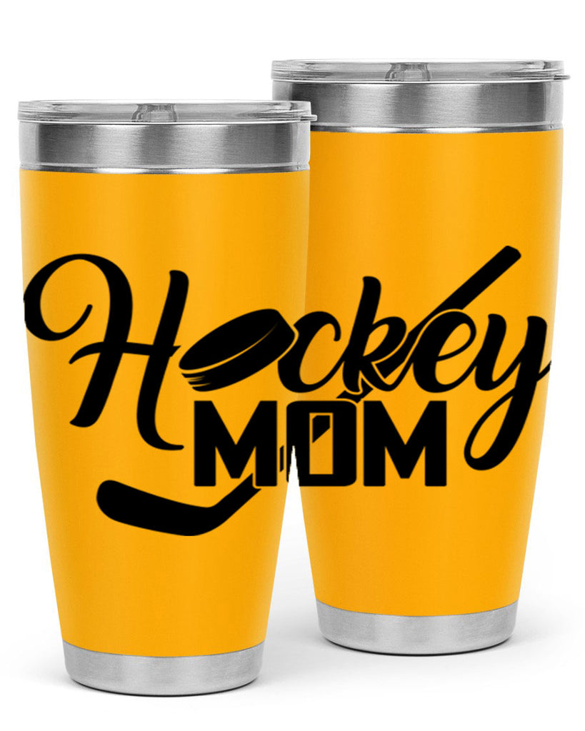 Hockey mom 1186#- hockey- Tumbler