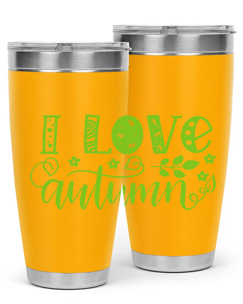 I Love Autumn 325#- fall- Tumbler