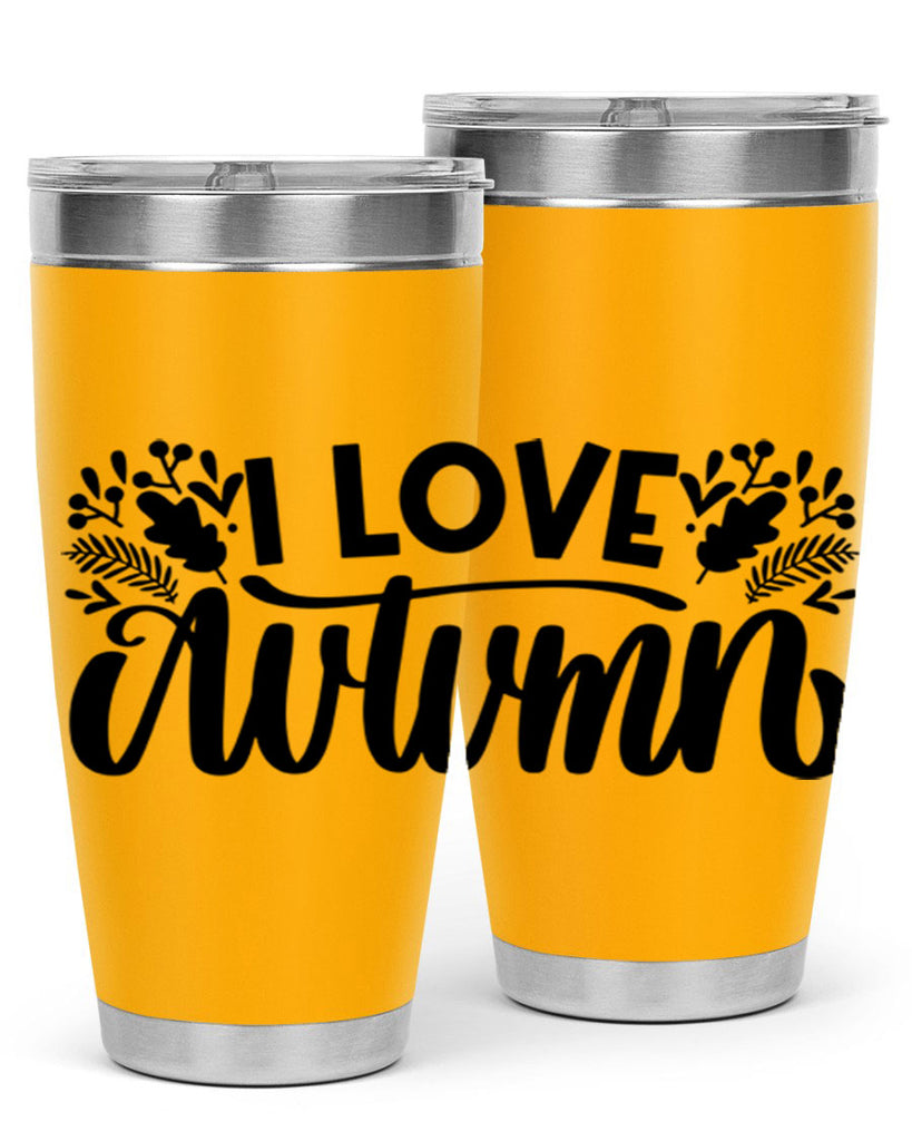 I Love Autumn 497#- fall- Tumbler