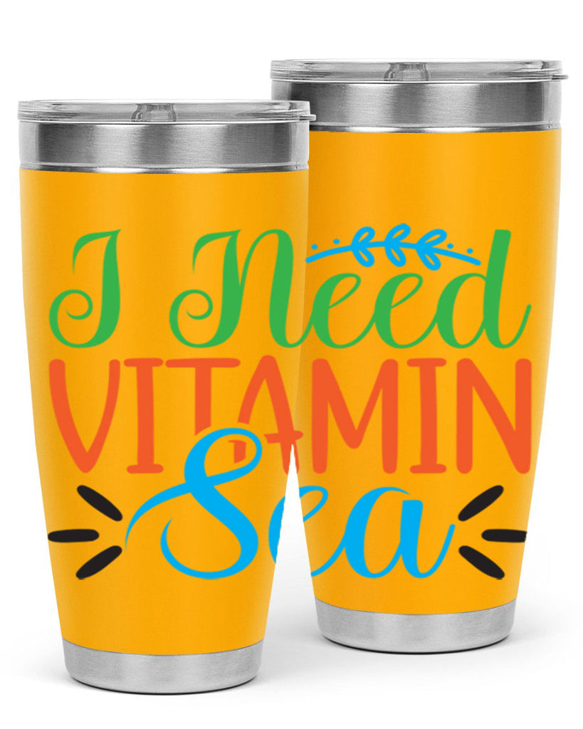 I Need Vitamin Sea 233#- mermaid- Tumbler