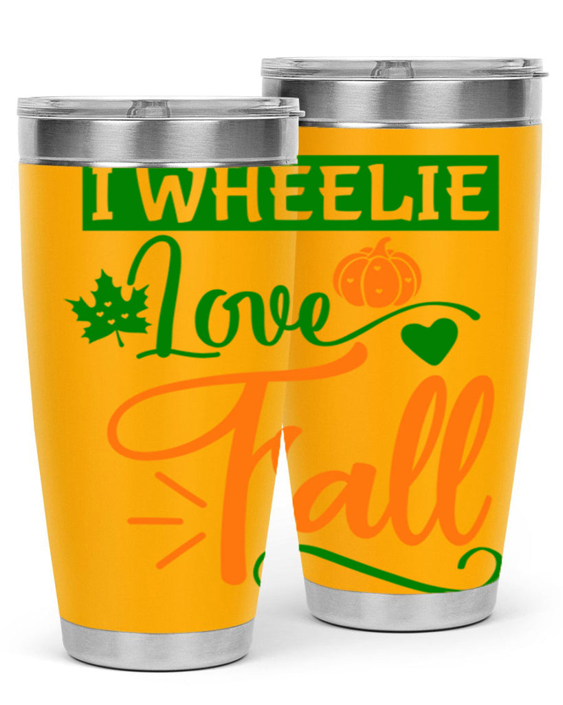 I Wheelie Love Fall 341#- fall- Tumbler