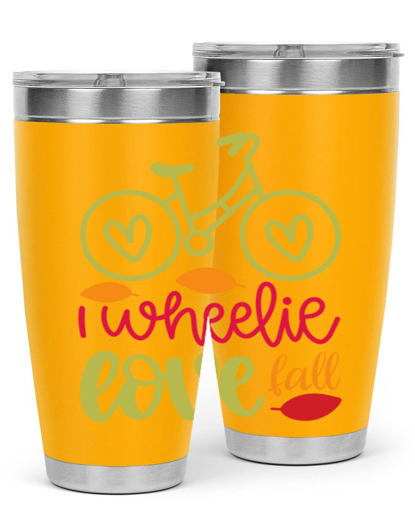 I Wheelie Love Fall 342#- fall- Tumbler