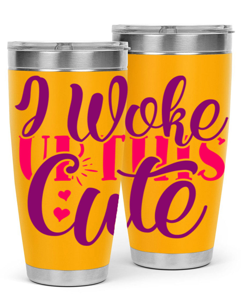 I Workup This Cute Style 243#- baby- tumbler