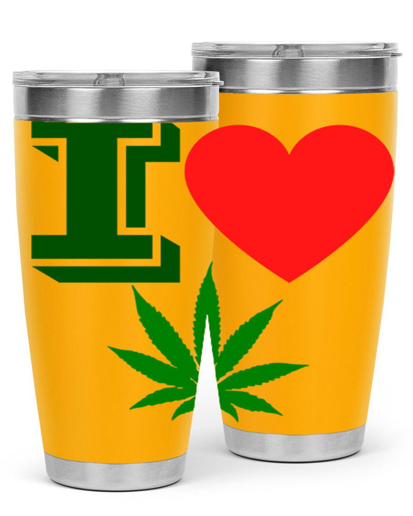 I love Cannabis 127#- marijuana- Tumbler