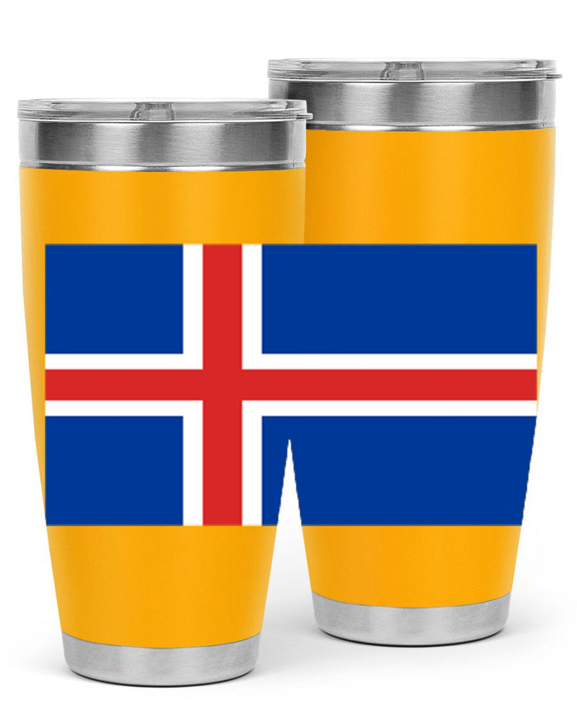 Iceland 122#- world flags- Tumbler