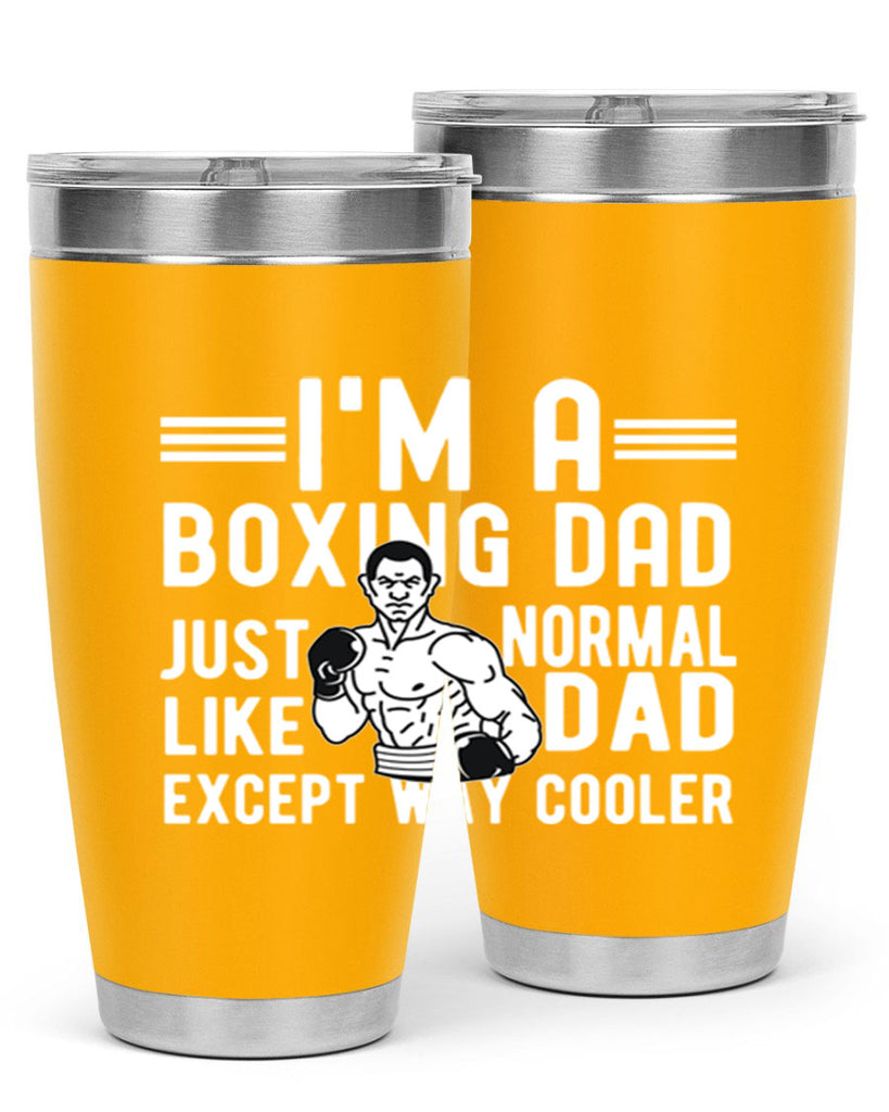 Im A Boxing Dad 3#- dad- Tumbler