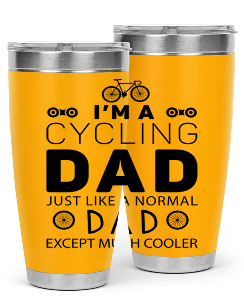 Im A Cycling Dad 4#- dad- Tumbler