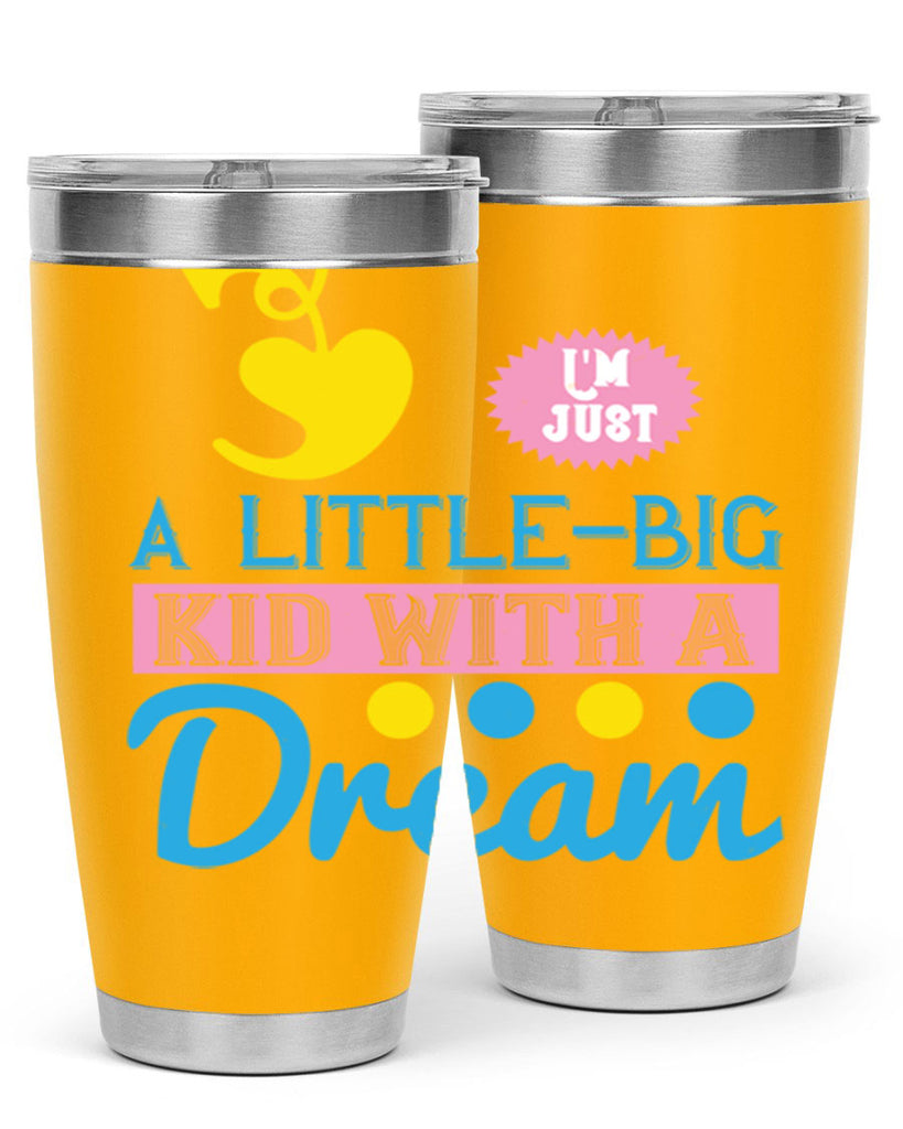 Im just a littlebig kid with a dream Style 31#- baby- Cotton Tank