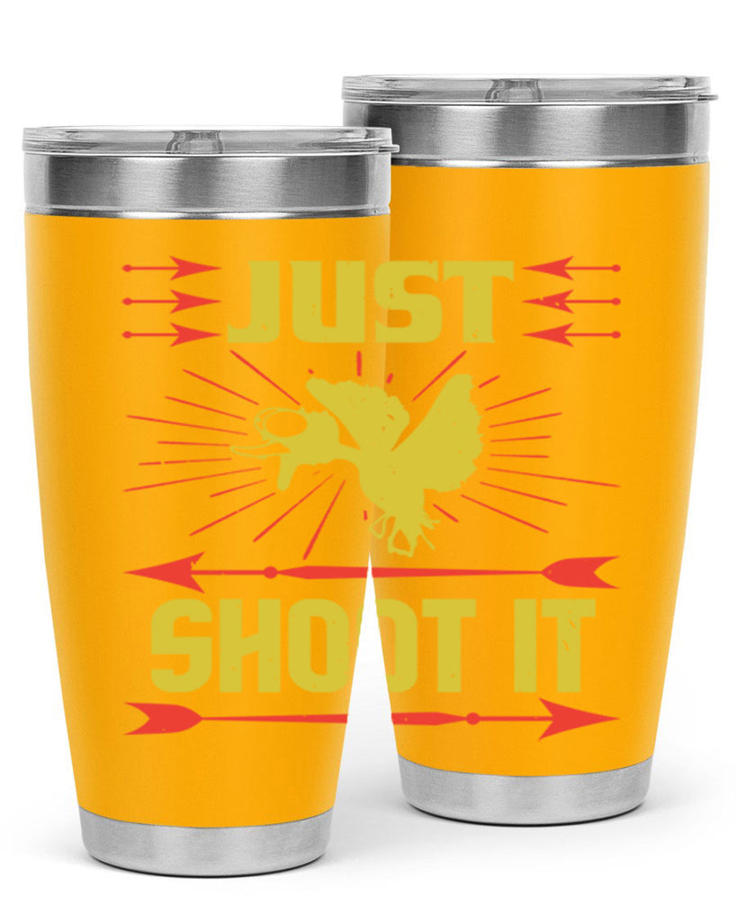 Just shoot it Style 32#- duck- Tumbler