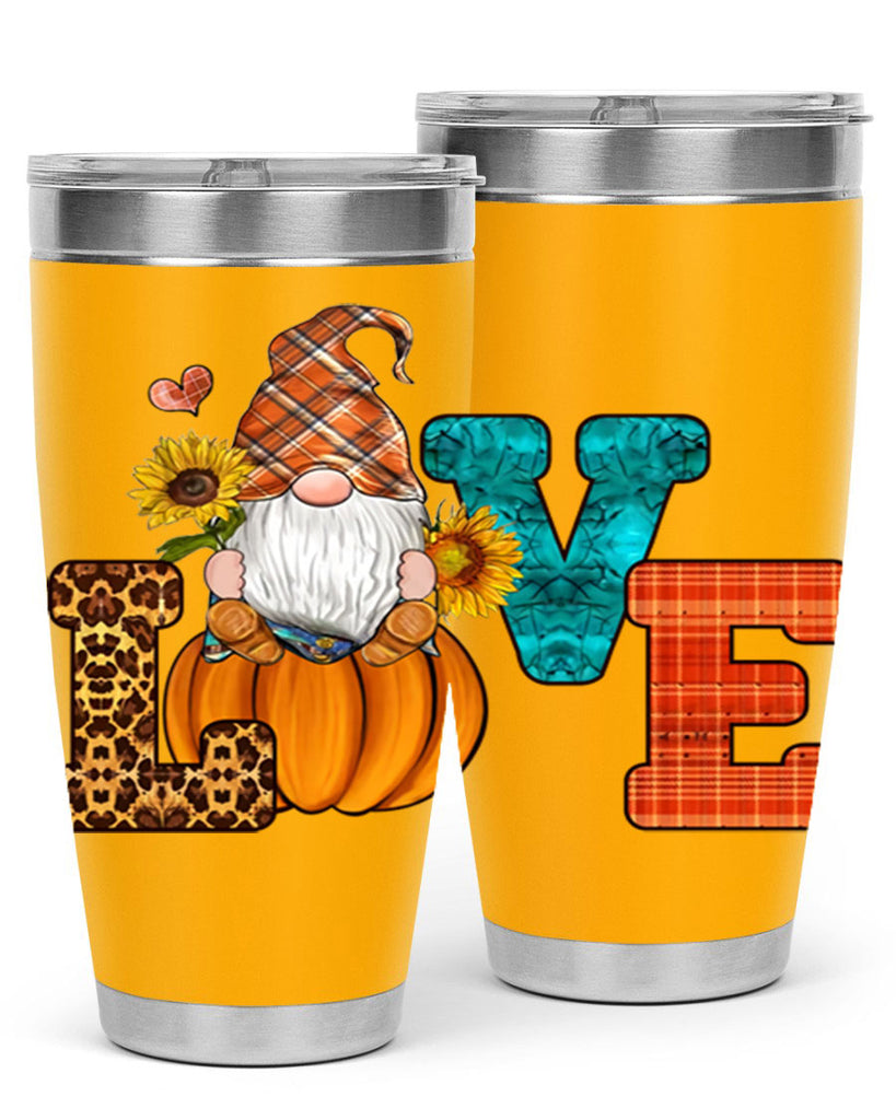 LOVEFallGnome 417#- fall- Tumbler