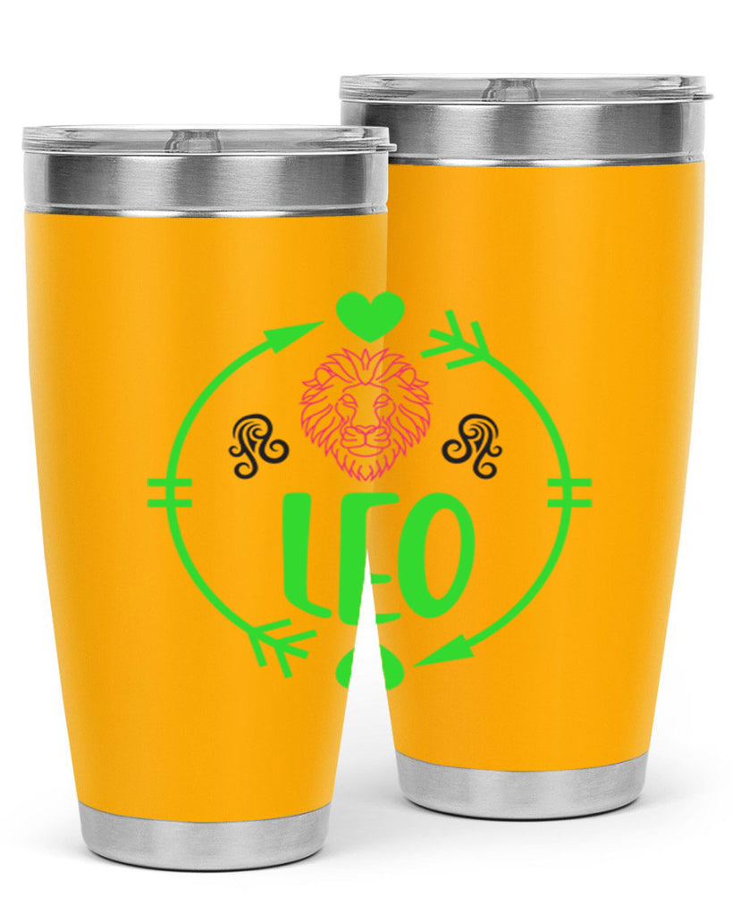 Leo 283#- zodiac- Tumbler