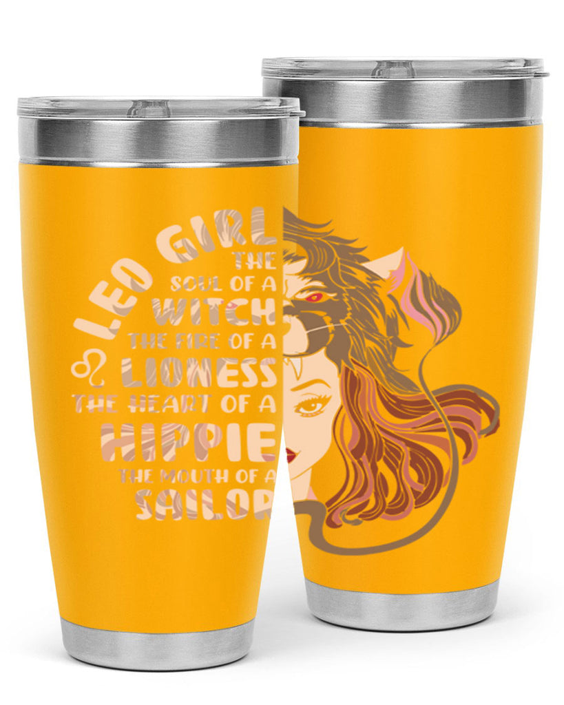 Leo girl 289#- zodiac- Tumbler